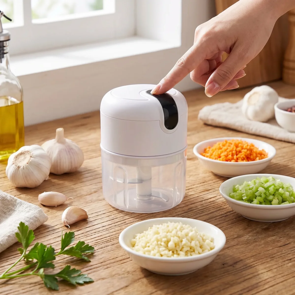 Mini Processador Alho KitchenSmart